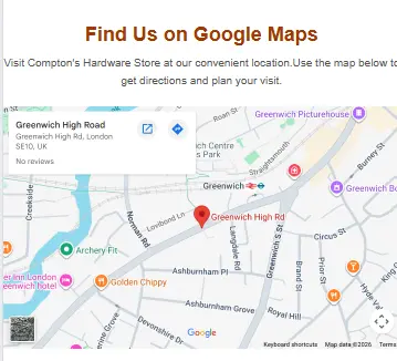 smallbusiness website service section