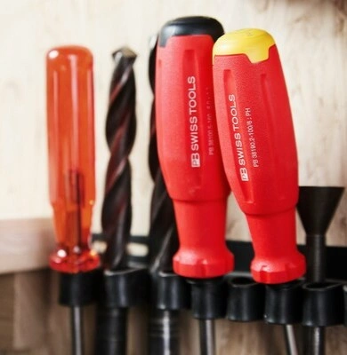 Set of screwdrivers and hand tools