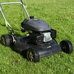 Petrol lawn mower