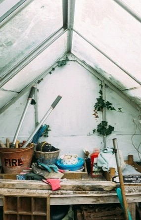 Interior of Compton's Hardware Store